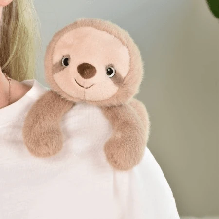 Peluche para relajarse y aliviar el estrés - Lenes - magnético, 30 cm, beige