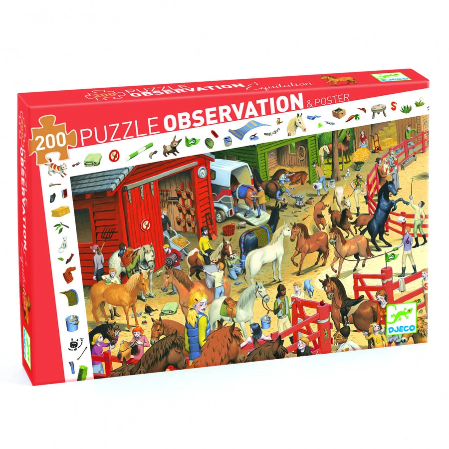Djeco Cai observatiepuzzel