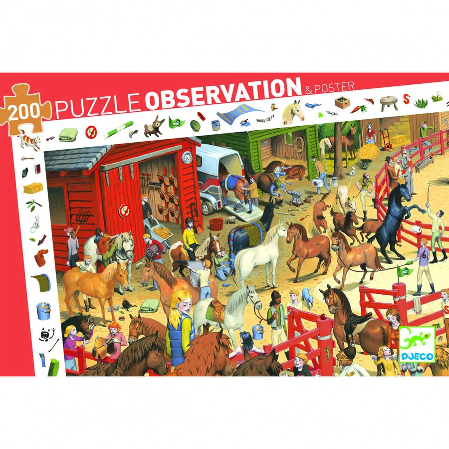 Djeco Cai observatiepuzzel