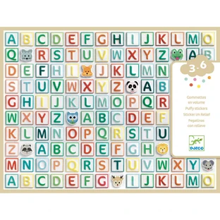 Djeco letter stickers