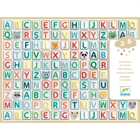 Djeco letter stickers