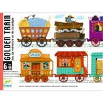 Juego de cartas, El tren dorado, Djeco