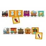 Juego de cartas, El tren dorado, Djeco