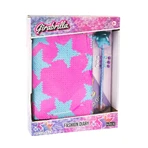 Girabrilla Fashion Diary - reversible sequins and pen diary set