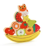 Puzzle de frutas y juego de equilibrio, Djeco