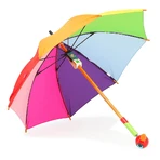 Kinder Regenschirm mit Holzgriff - Exotischer Vogel - Vilac