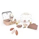 Set de conejito con accesorios en maleta, Speedy Monkey