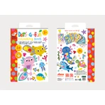 Coloring card Dots4Fun - Axolotl