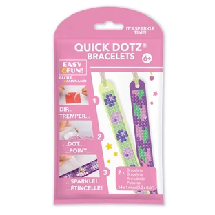 Creative DIY set - Spring bracelets, diamond painting