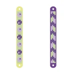 Creative DIY set - Spring bracelets, diamond painting