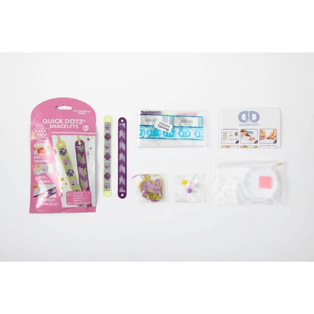 Creative DIY set - Spring bracelets, diamond painting