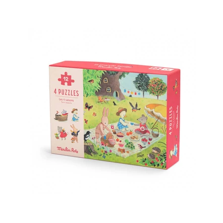 4 seizoenen puzzels, Moulin Roty