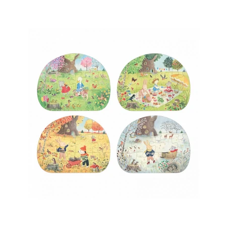 4 seizoenen puzzels, Moulin Roty