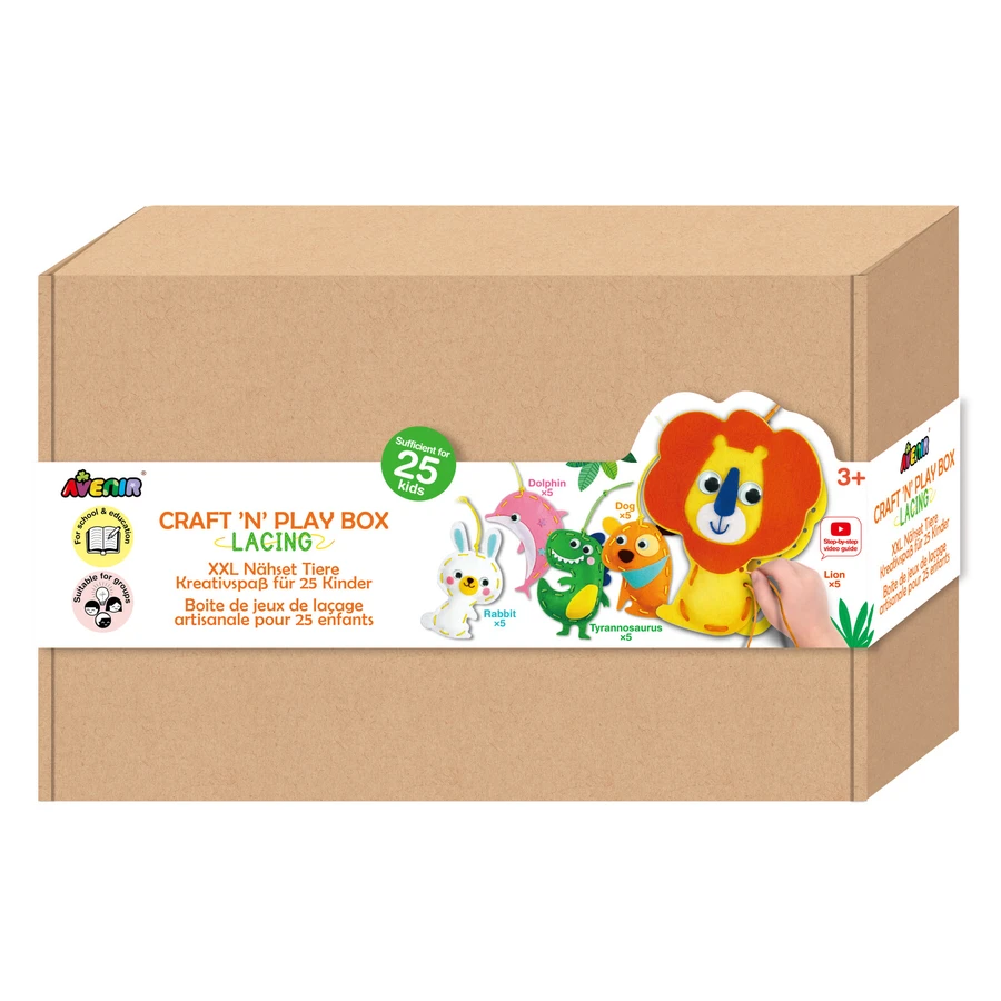 XXL creative sewing set - Craft 'N' Play Box