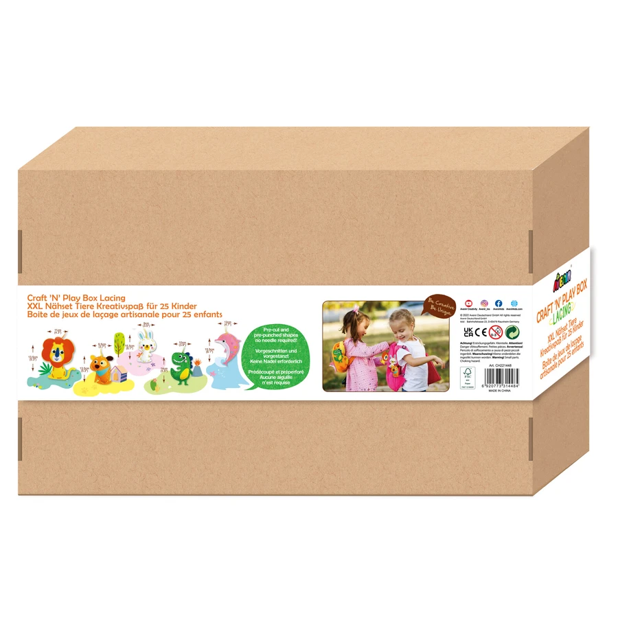 XXL creative sewing set - Craft 'N' Play Box