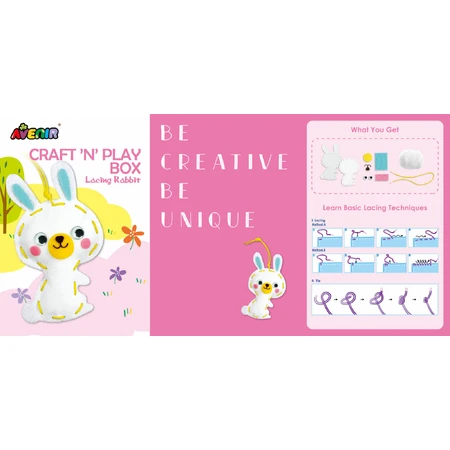 XXL creative sewing set - Craft 'N' Play Box