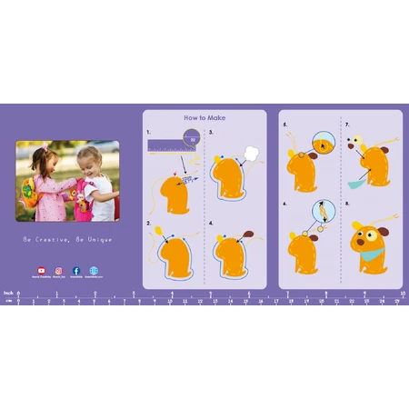 XXL creative sewing set - Craft 'N' Play Box