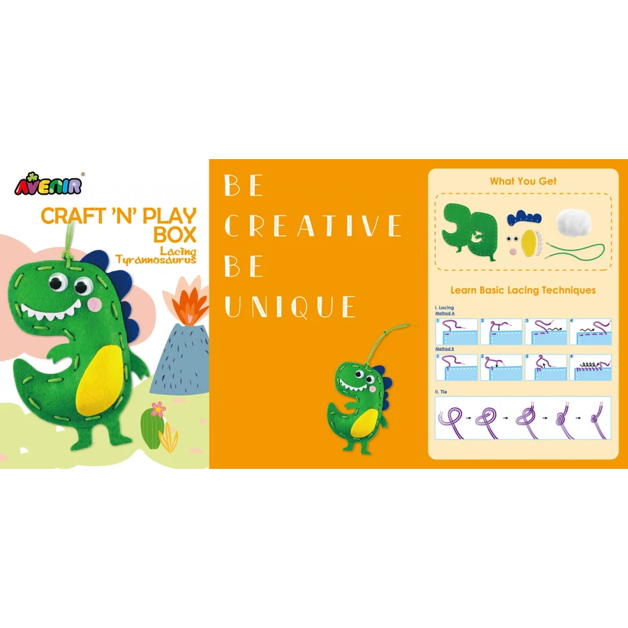 XXL creative sewing set - Craft 'N' Play Box