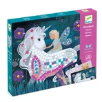 Enchanted Unicorn mosaic, Djeco