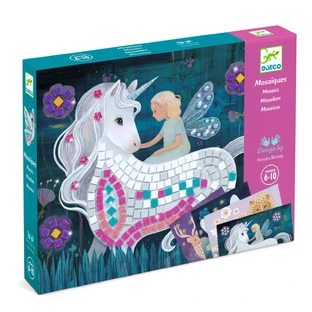 Enchanted Unicorn mosaic, Djeco
