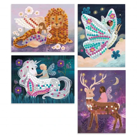 Enchanted Unicorn mosaic, Djeco