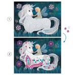 Enchanted Unicorn mosaic, Djeco
