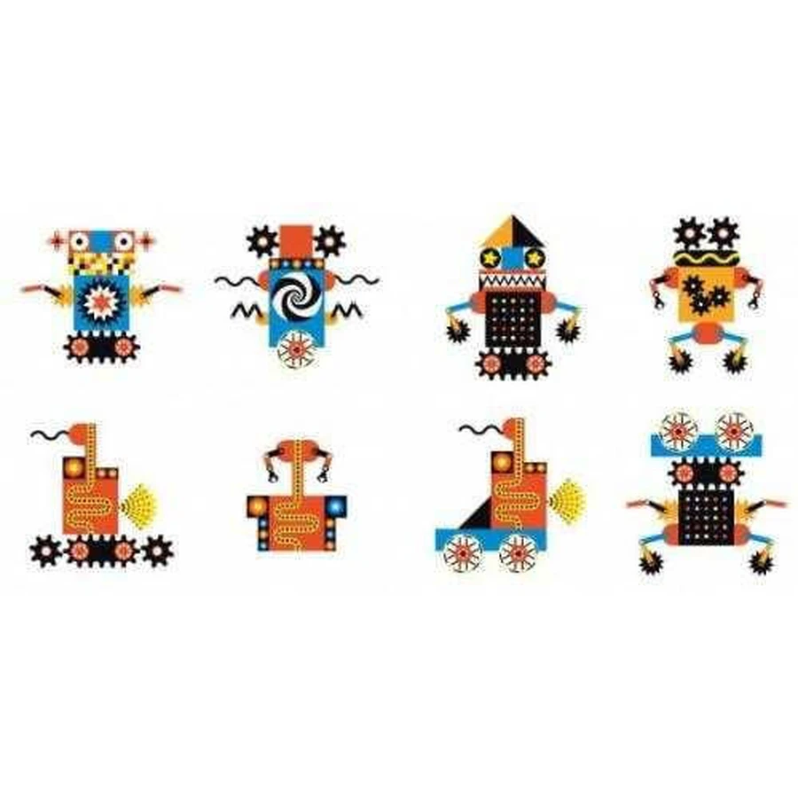 Kinoptik Djeco, Roboti