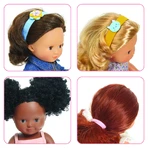 Pomea Collection Set de peluquería para muñecas, Djeco