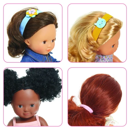 Pomea Collection Set de peluquería para muñecas, Djeco