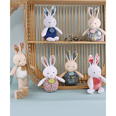 Konijn Konijn Doudou® - pluche knuffel, 20 cm