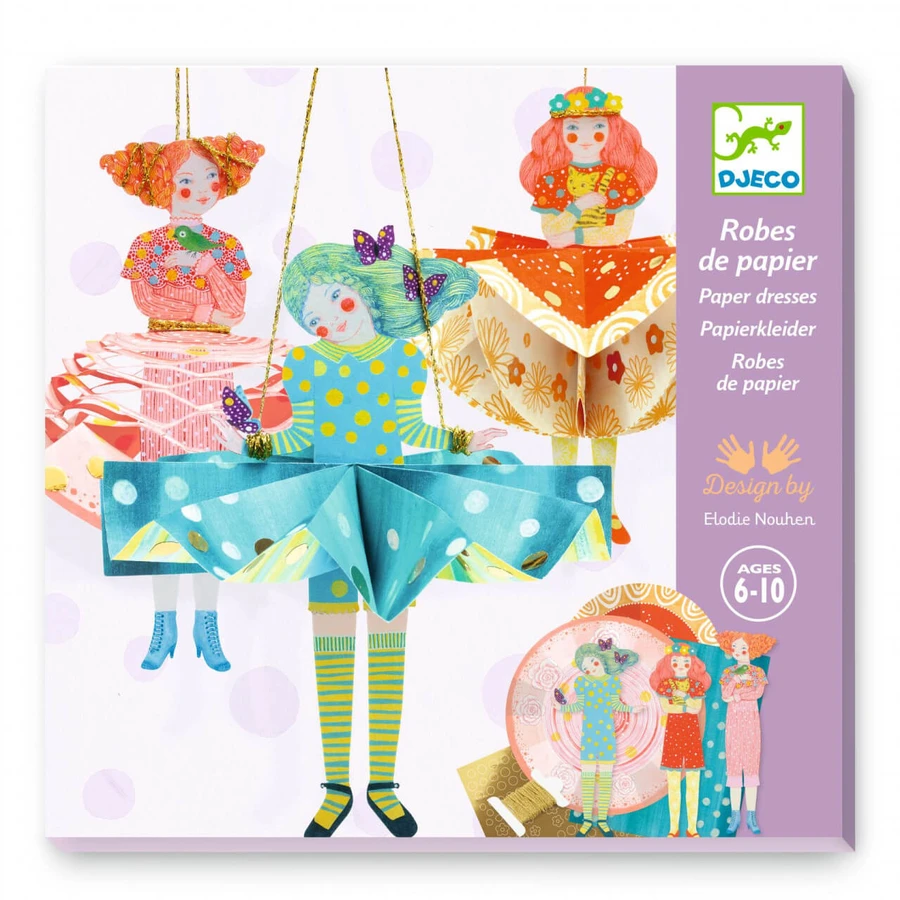 Creative workshop Paper dresses, Djeco