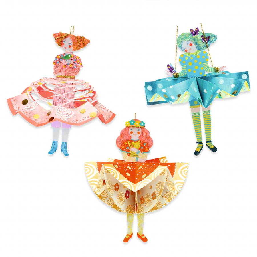 Creative workshop Paper dresses, Djeco