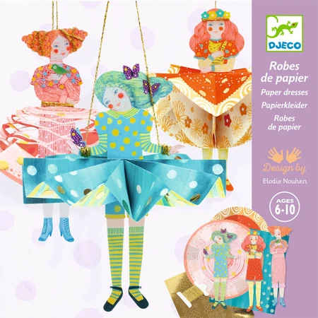 Creative workshop Paper dresses, Djeco