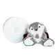 Peluche suave - Marius Bunny, 30 cm, gris