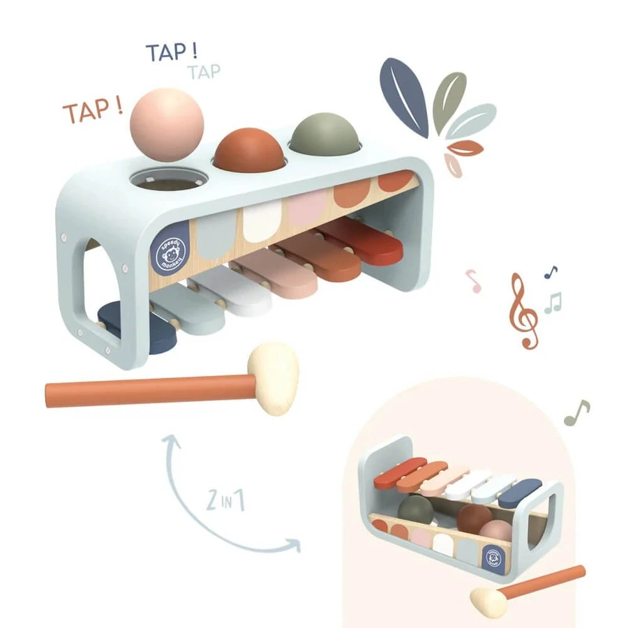 Gioco di strumenti musicali e tap-tap, Speedy Monkey