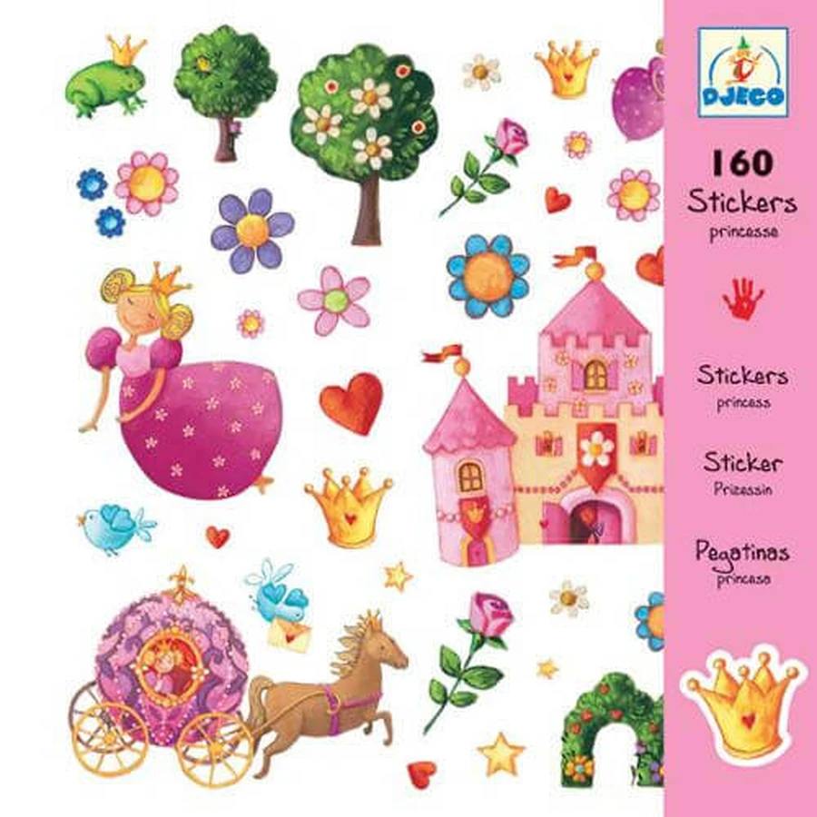 Djeco Princess stickers