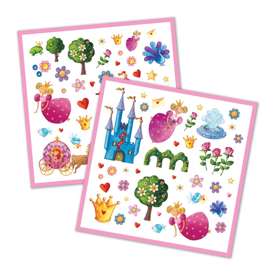 Djeco Princess stickers