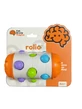 Rolio - Juguete sensorial tipo cilindro con botones click-clack