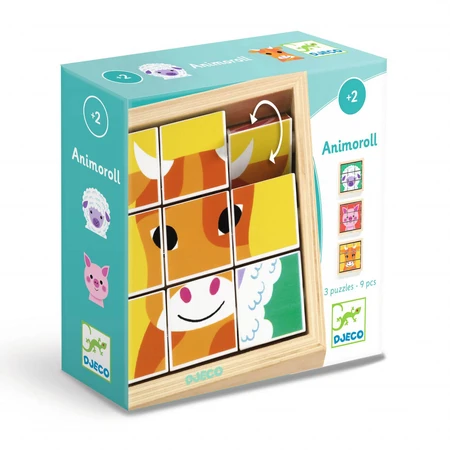 Animoroll puzzle Djeco