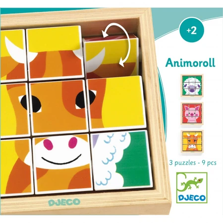 Animoroll puzzle Djeco