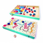 Brettspiele 3 in 1 Pucketriple, Svoora