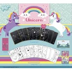 Creative unicorn shaving and coloring set
