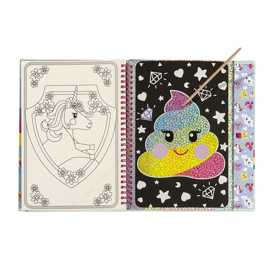 Creative unicorn shaving and coloring set