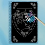 Creative unicorn shaving and coloring set
