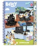 Set creativo para raspar y colorear, Bluey, Totum