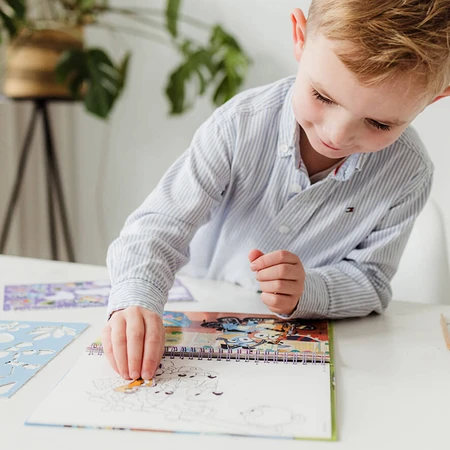 Creative Scraping and Coloring Set, Bluey, Totum
