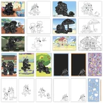 Creative Scraping and Coloring Set, Bluey, Totum