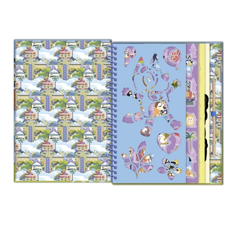 Creative Scraping and Coloring Set, Bluey, Totum