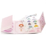 Djeco repositionable stickers set, Miss Lilyruby