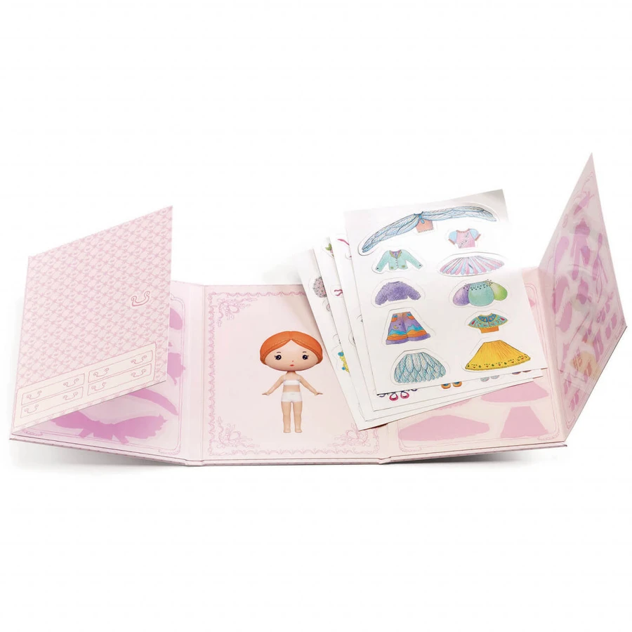 Djeco repositionable stickers set, Miss Lilyruby